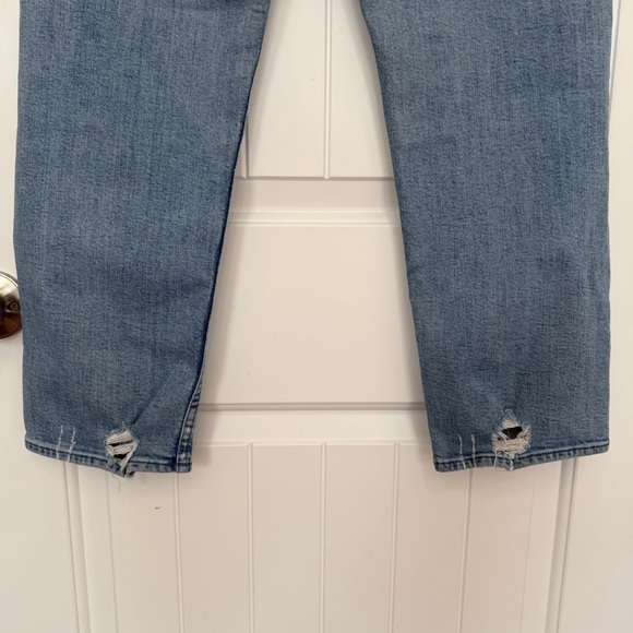 Mother Superior The Tomcat Jeans The Confession Women’s 27 Distressed Denim Blue - Picture 11 of 13